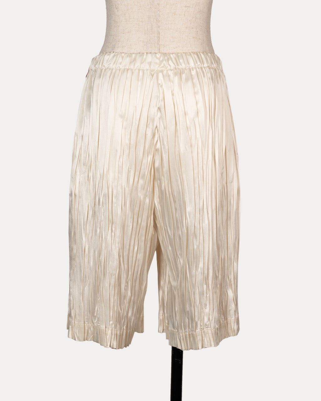 ”pleated” Vintage Scarf Shorts