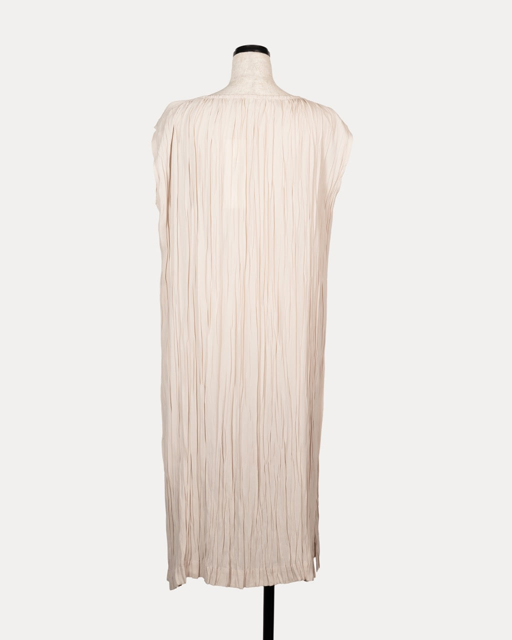 ”pleated” Vintage Scarf Dress