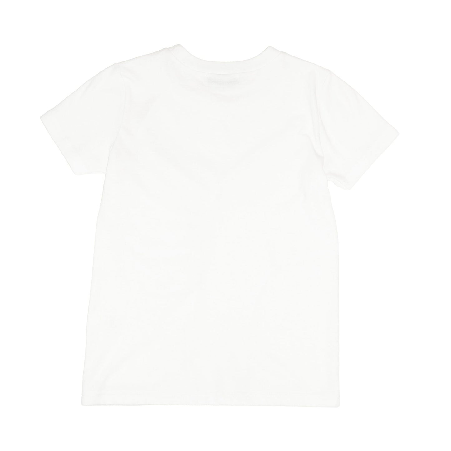 Cotton Gather T-Shirt / White Multi