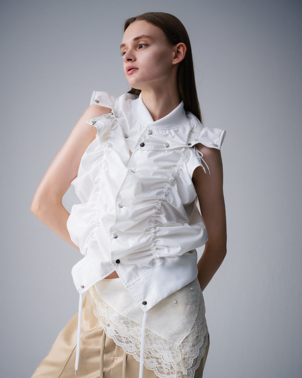 GYUN 2-Way Vest Skirt