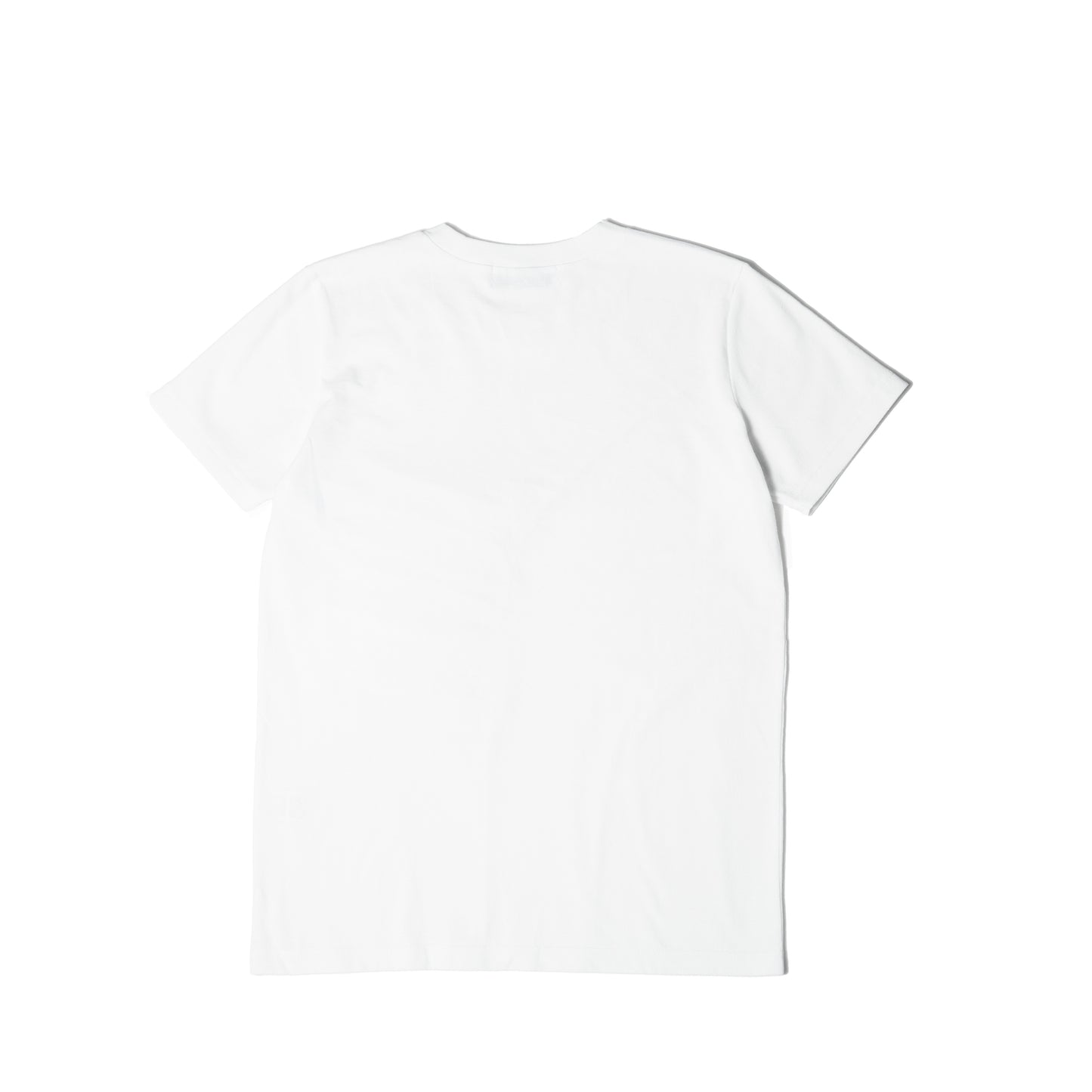 Cotton Gather T-Shirt / White Multi