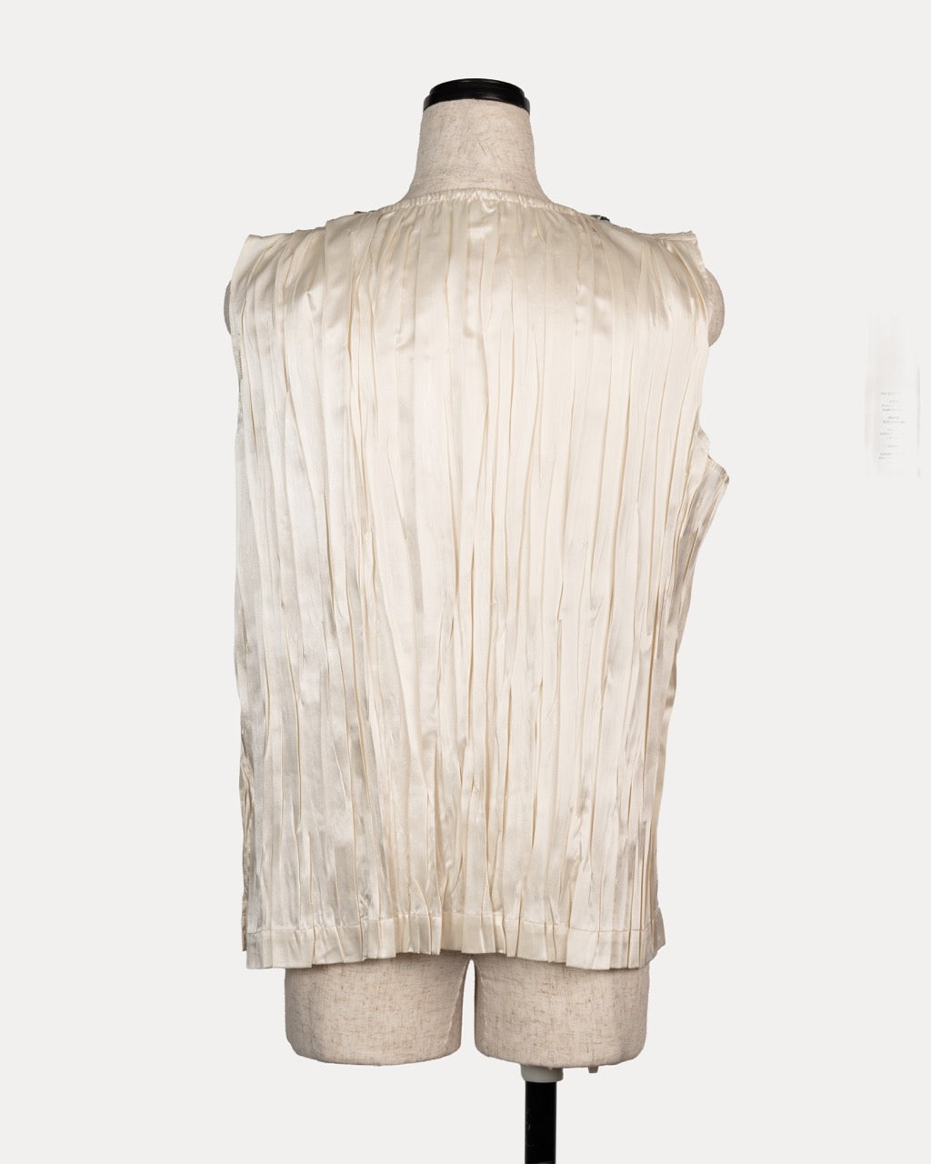 "pleated" Vintage Scarf Pullover