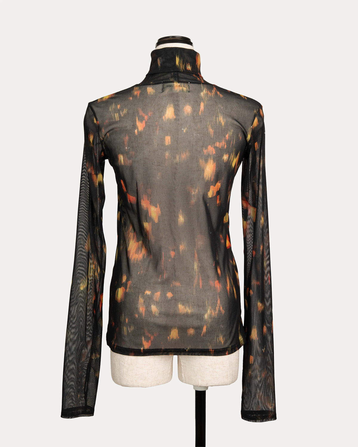 Printed Knit Pullover