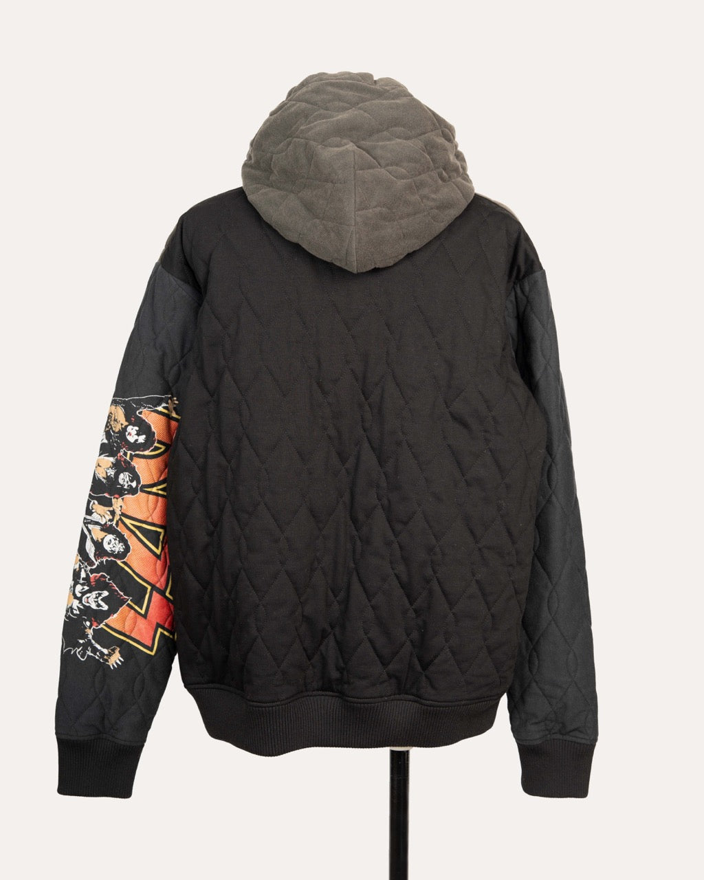 Quilted Vintage Mixed Hoodie