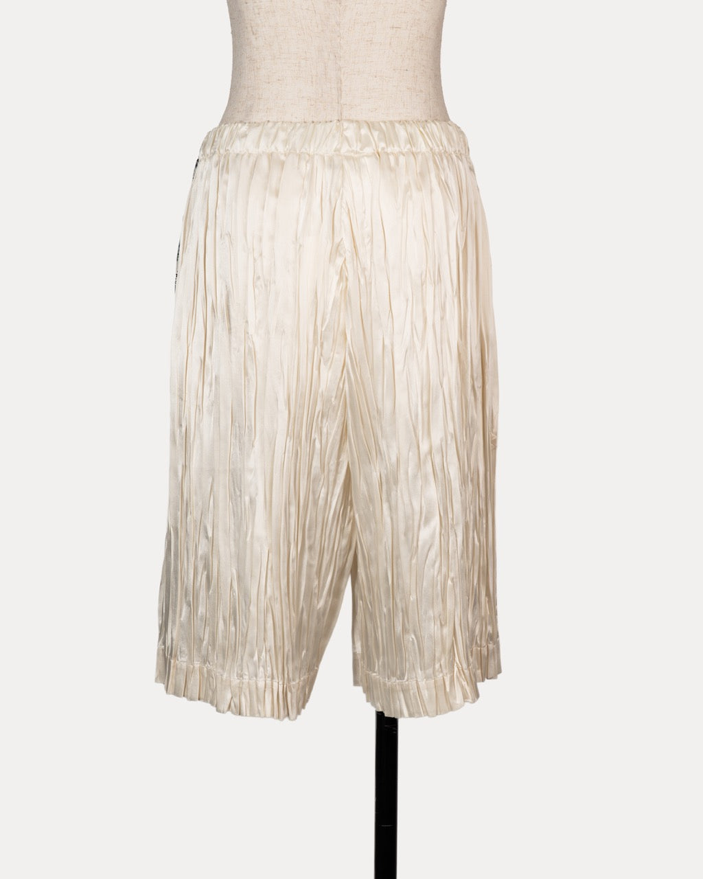 ”pleated” Vintage Scarf Shorts