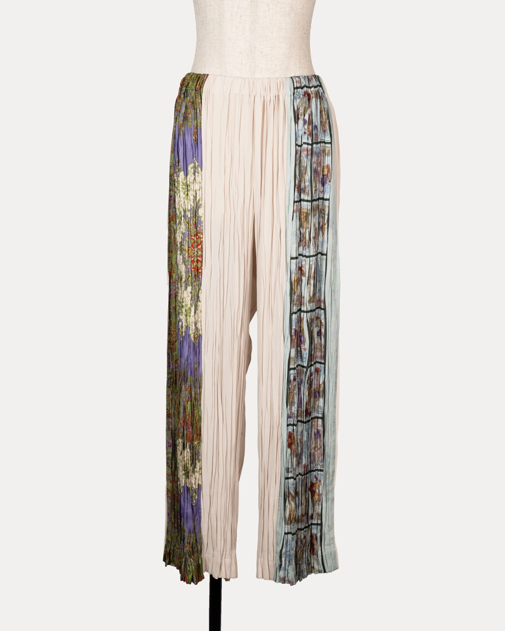 ”pleated” Vintage Scarf Pants
