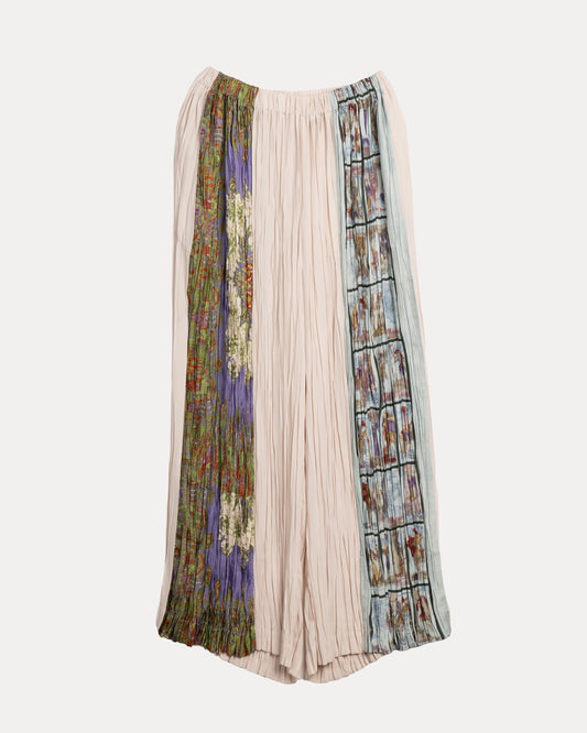 ”pleated” Vintage Scarf Pants