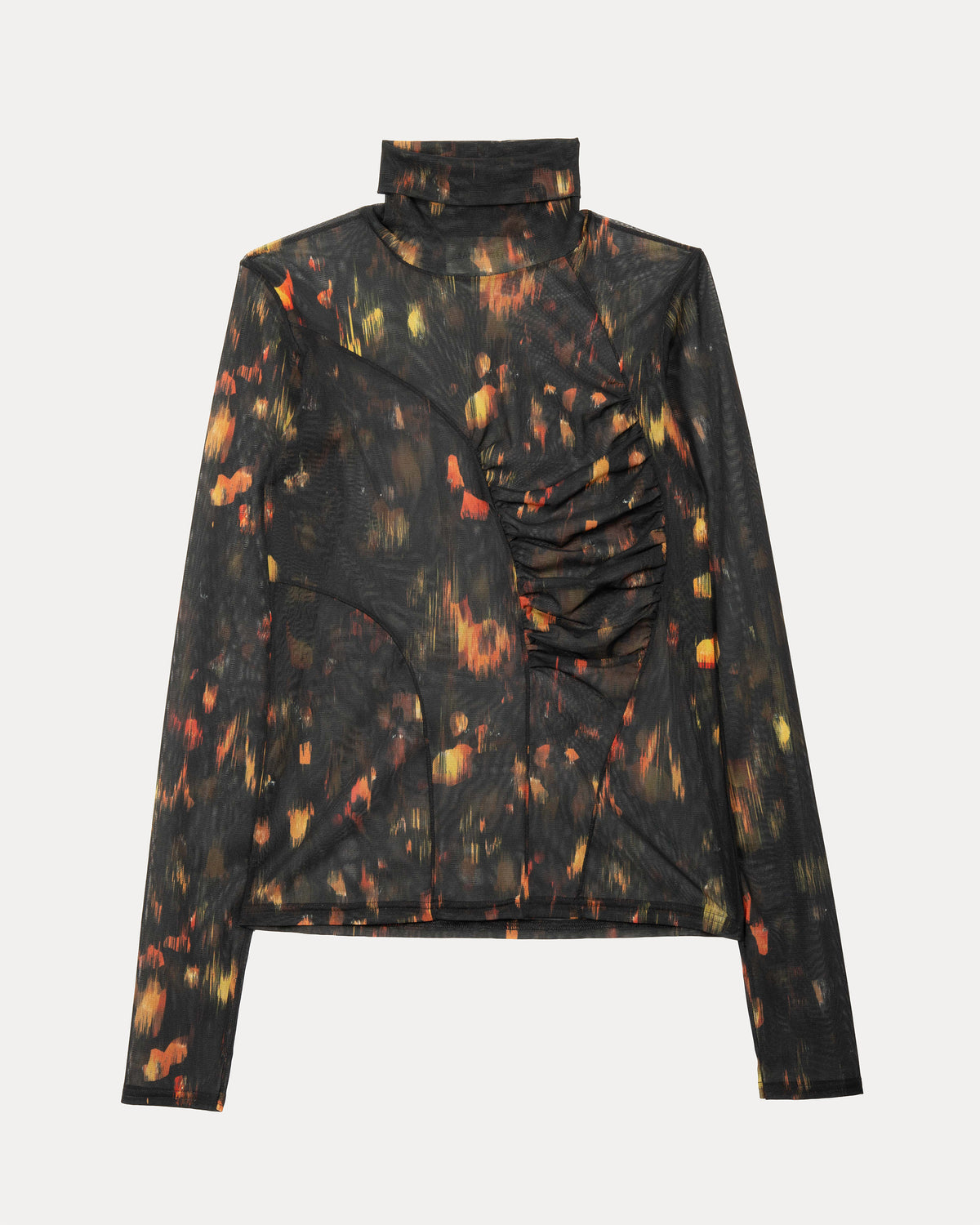 Printed Knit Pullover