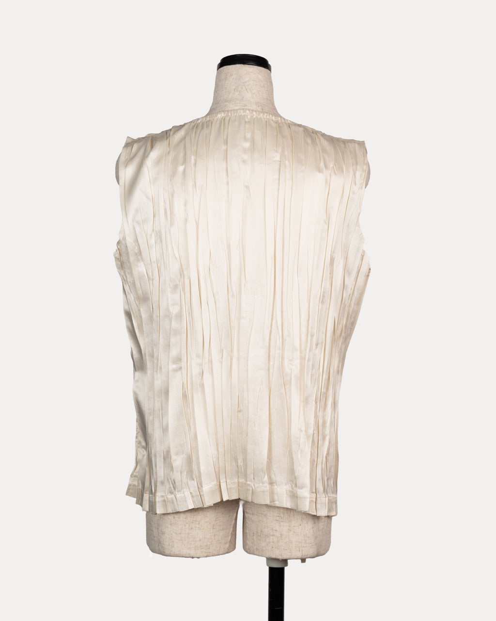 "pleated" Vintage Scarf Pullover