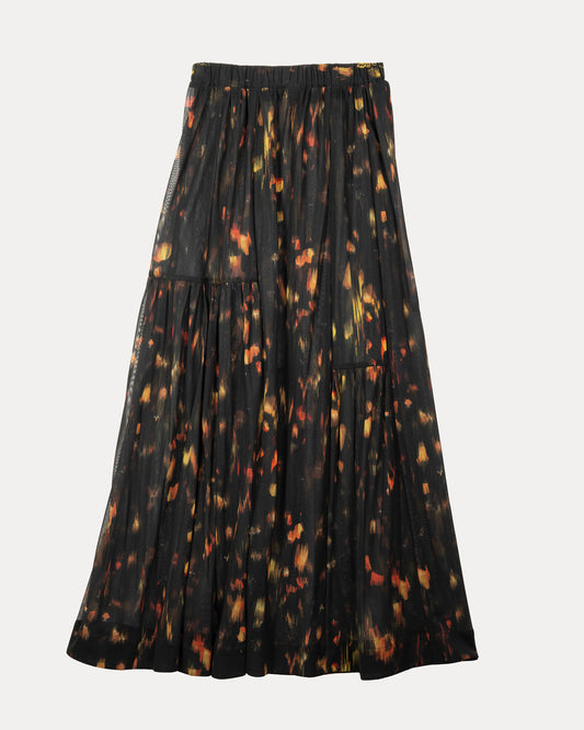 Printed Knit Skirt