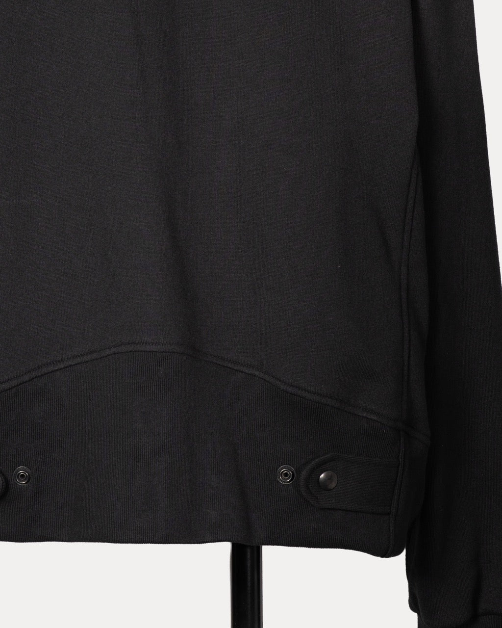 Gathered Cotton Hoodie