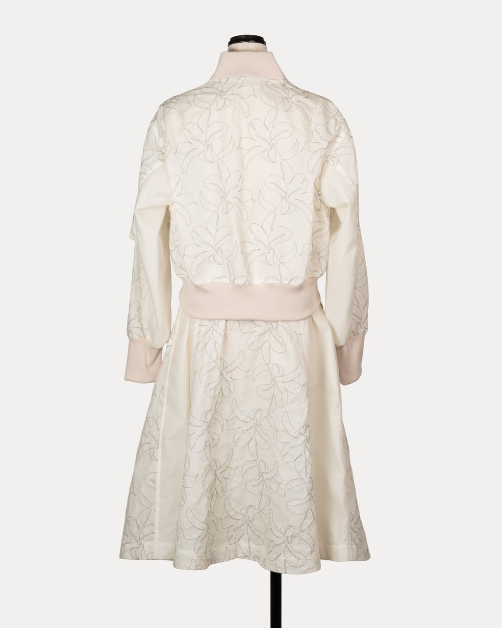 Floral Embroidery Two-Piece Set