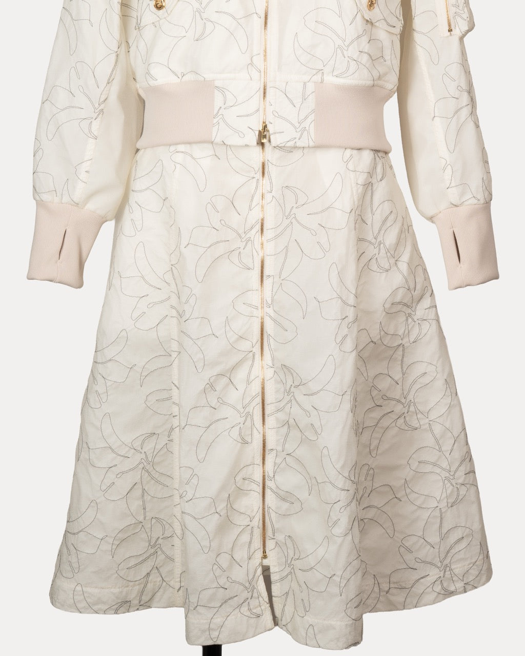 Floral Embroidery Two-Piece Set