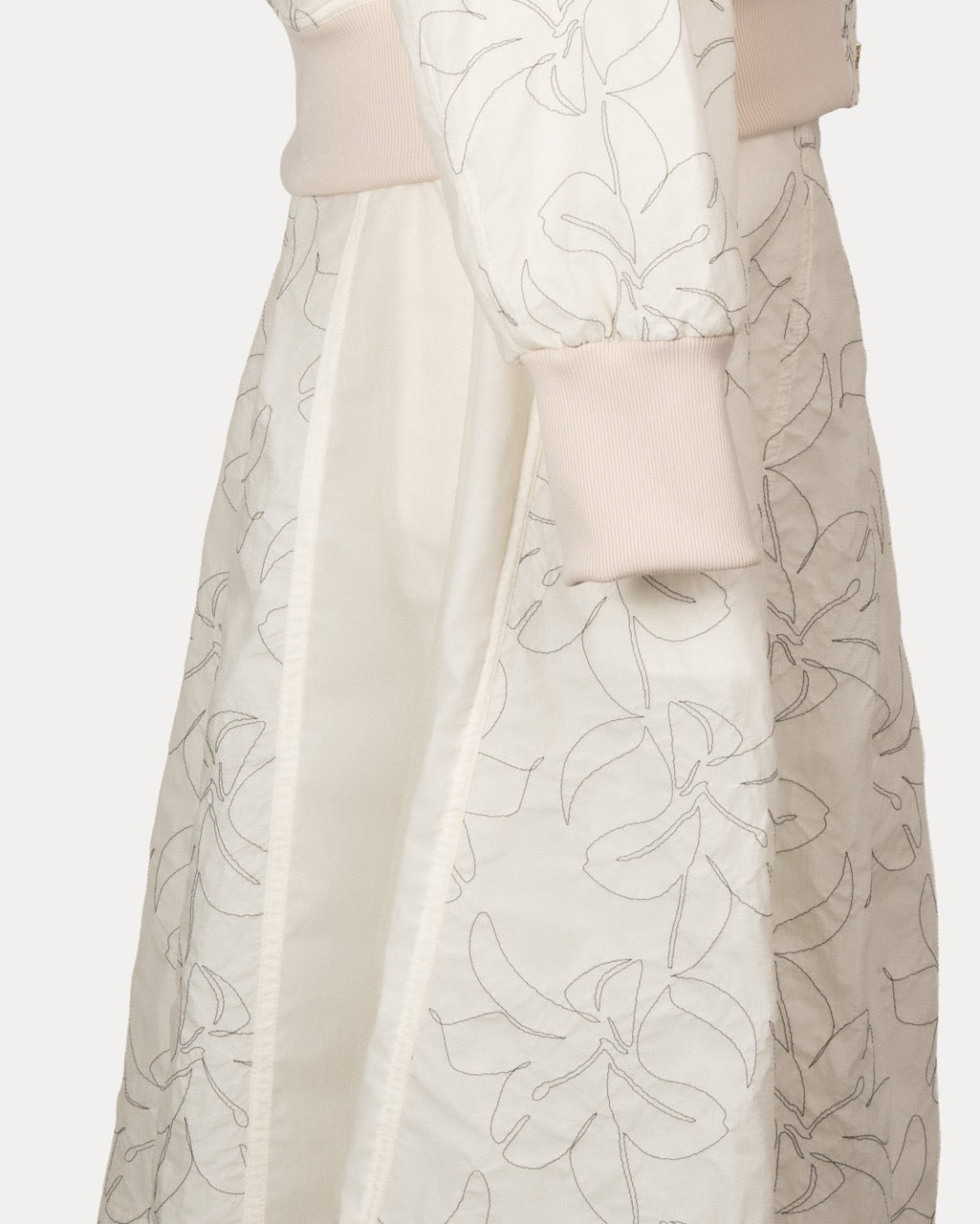 Floral Embroidery Two-Piece Set
